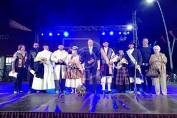 El teldense Esteban Bolaños, Romero Mayor de San Mateo (Foto TA)